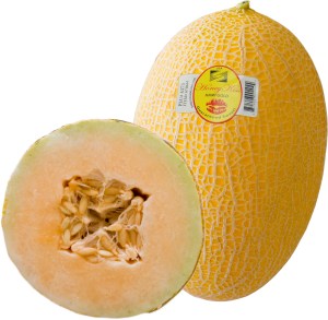 Hami melon, originally from China