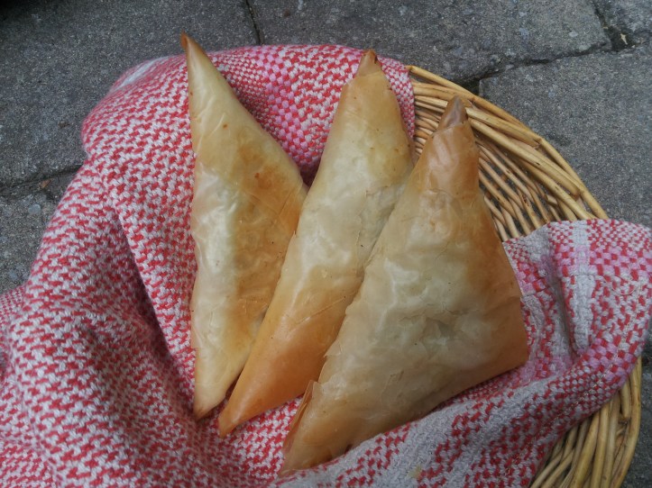 amaranth spanakopita