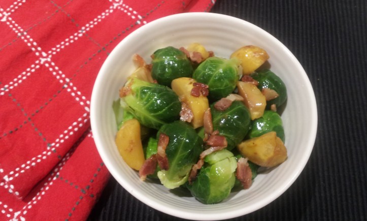Brussels sprouts and Chestnuts