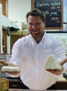 Luc Beauparlant at Fromagerie Hamel