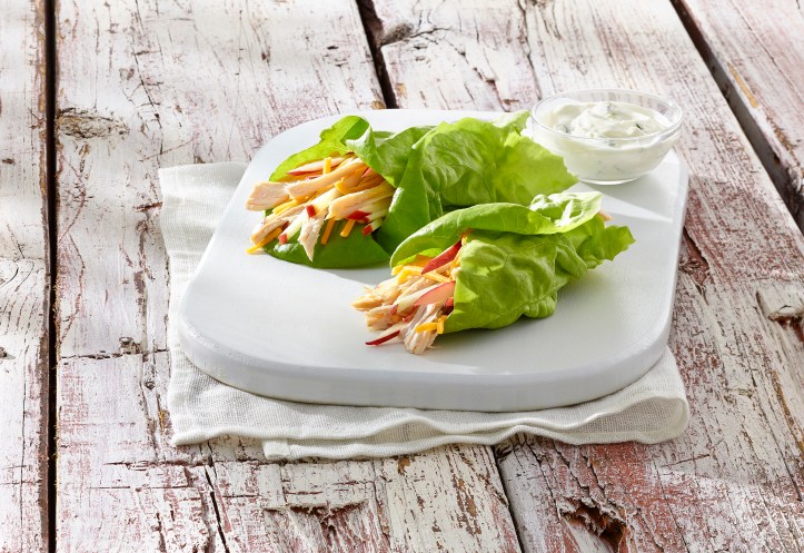 Naked Leaf lettuce wraps courtesy Mucci