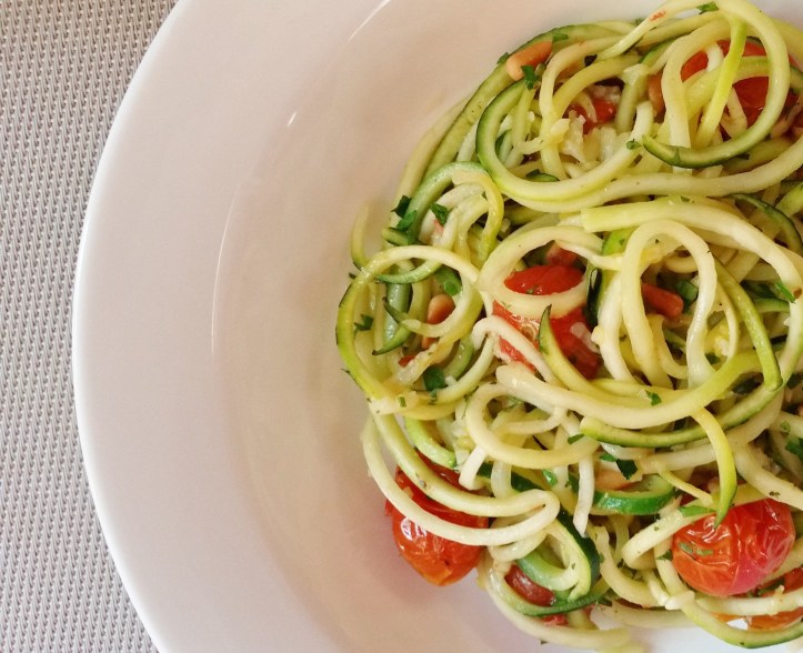 tomato zucchini pasta
